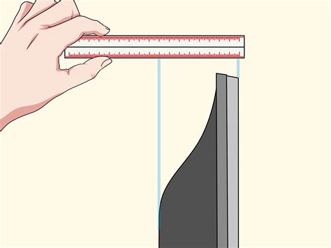 How To Measure A Flat Screen Tv 6 Steps With Pictures Wikihow