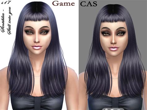 Sims 4 Custom Content Finds Sintiklia Sintiklia Hair S17 Still