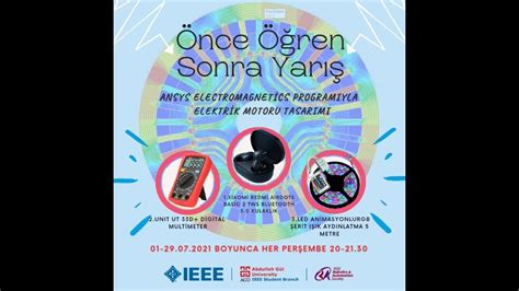 Ansys Electromagnetic Eğitimi 15 Temmuz 2021 3 Eğitim YouTube