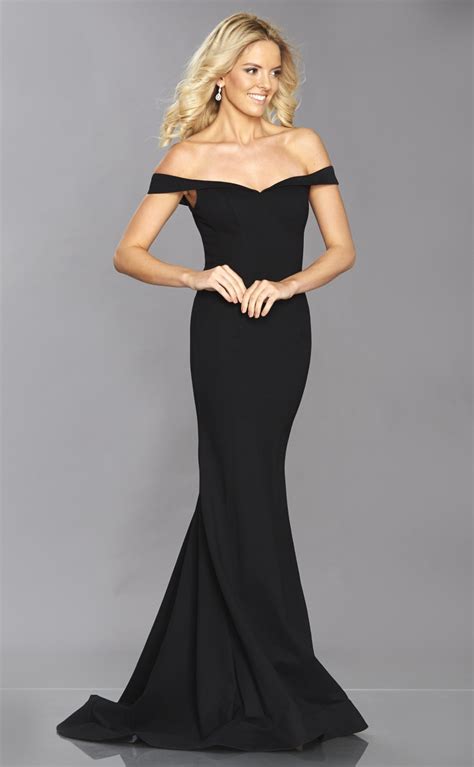 Illusion Prom Vivienne Black Dressy Dresses