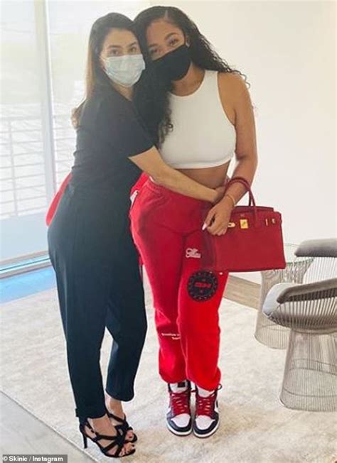 Jordyn Woods Puts Iconic Derrière On Display As She Gets Lymphatic