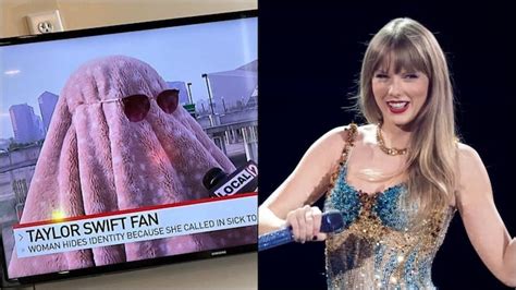 Viral Video Taylor Swift Fan Shows Up At Concert In Blanket And