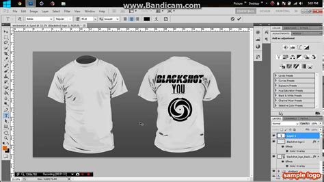 How To Design A T Shirt In Photoshop Youtube