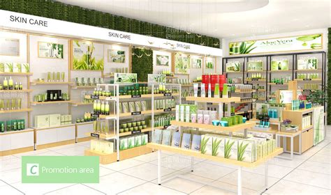 Cosmetics Store Interior Design Solution M2 Retail