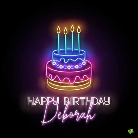 Happy Birthday Debbie Deborah Images And Wishes