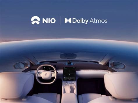Nio Et7 электромобиль с аудиосистемой Dirac And Dolby Atmos Stereo
