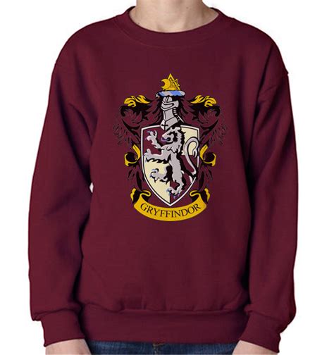 Gryffindor Crest 1 Unisex Crewneck Sweatshirt Pa Crest Adult Meh Geek