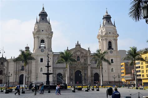Cathedral Basilica Of St John The Apostle And Evangelist Lima Peru