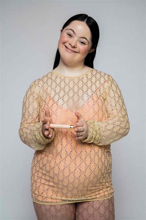 Year Old Model With Down Syndrome Ellie Goldstein Featured In Gucci Beauty Editorial