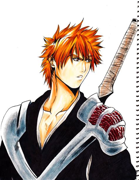 Kurosaki Ichigo By Penzoom On Deviantart