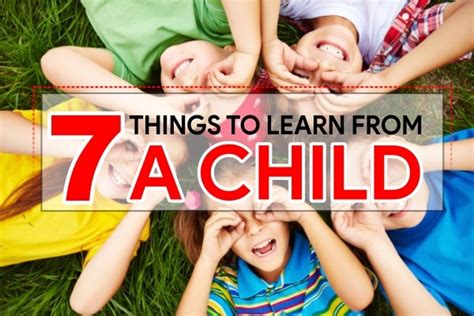 7 Things To Learn From A Child Sneh Desai