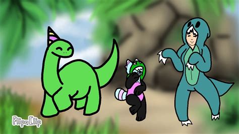Dinosaurs Go Rawr Birthday Animation Youtube
