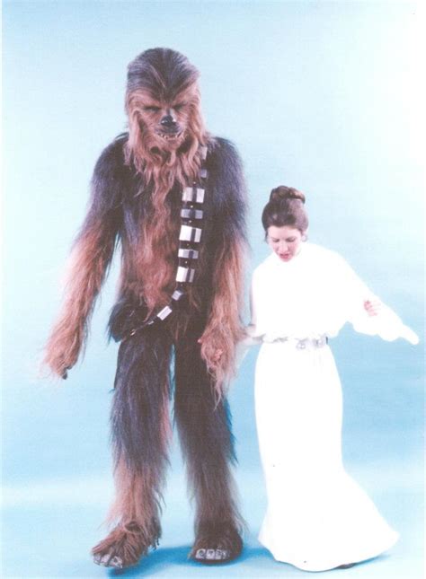 Star Wars Aficionado Website Classic Image A Princess And Her Wookiee