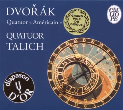 Dvorak American Quartet Op96 Talich Quartet Catalogue Cd