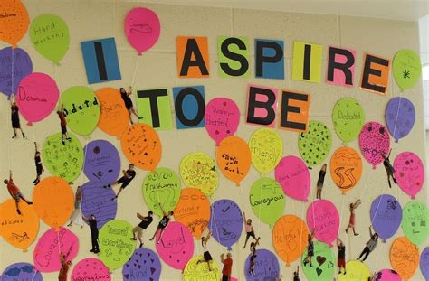 Aspiration Balloons Icebreaker With A Sprinkle Of Character Traits