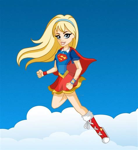 Dc Supergirl Animated Dc Superhero Girls Supergirl By Blissfulari On