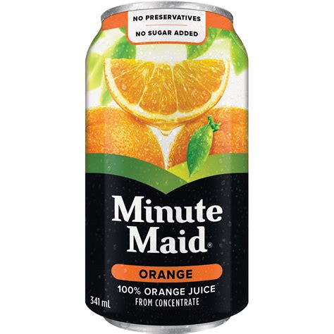 Minute Maid Juice Orange 341 Ml 24ct Grand And Toy