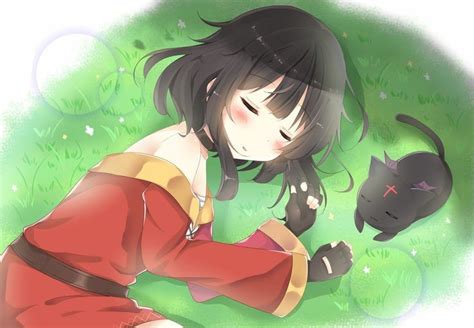 Megumin Sleeping With Chomusuke Rmegumin