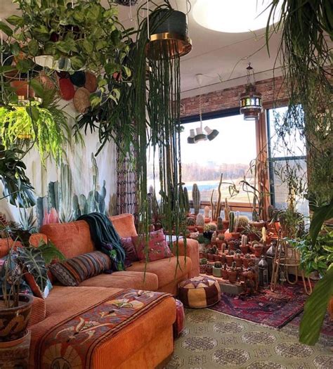 Urban Jungle Vibes 🌿🧡🍃 📷 Tribalhippies Houseplants