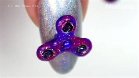 Fidget Spinner Nail Art Is A Thing Now So Theres No Where Left To Hide