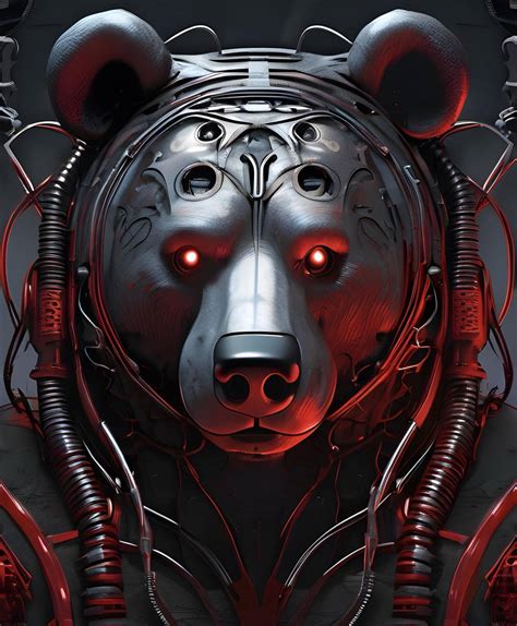 Cyborg Bear By Dubbedemotions On Deviantart