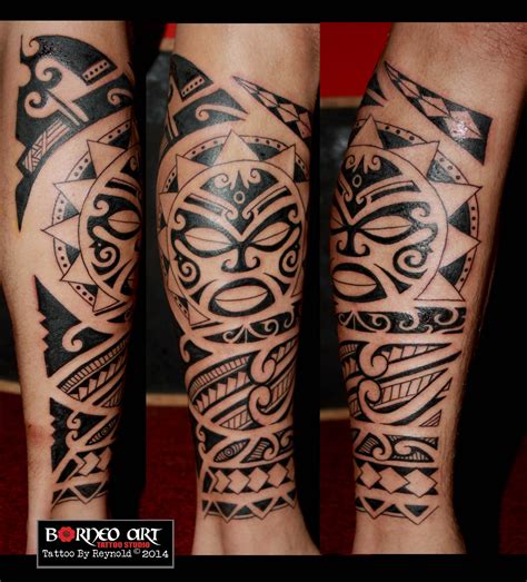 Design Inspired By Borneo Maori Polynesian And Marquesan Tattoo