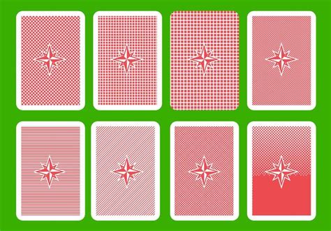 Playing Card Back Vector At Collection Of Playing