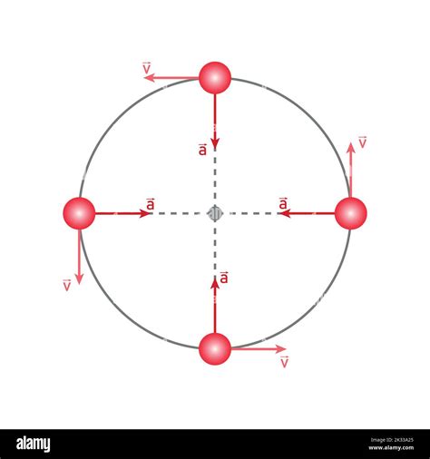 Diagrama De Movimiento Circular Uniforme Velocidad Y Aceleración En