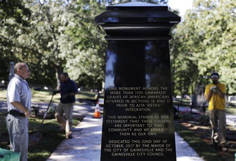more than 1 110 black residents buried in unmarked graves memorialized in georgia