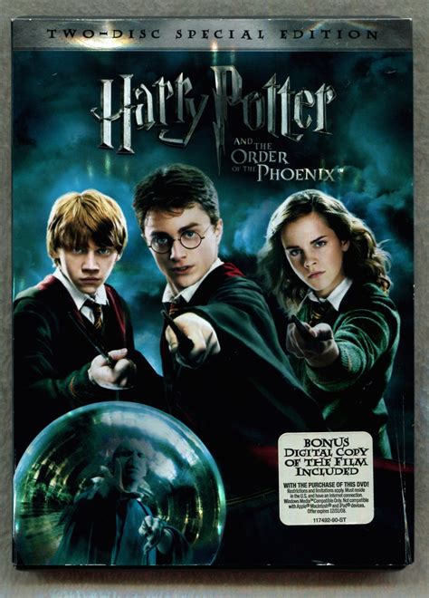 Dvd Harry Potter And The Order Of The Phoenix