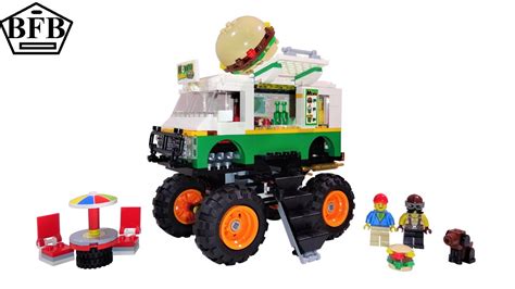 Lego Creator 31104 Burger Monster Truck 3in1 Lego Speed Build