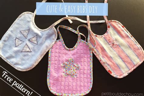 Diy Cute And Easy Baby Bib Petit Bout De Chou