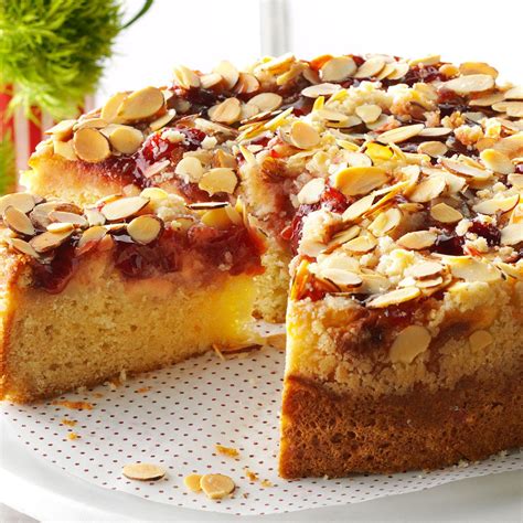 This coffee cake was good, but it seemed quite labor intensive to me. Cherry-Almond Coffee Cake Recipe | Taste of Home