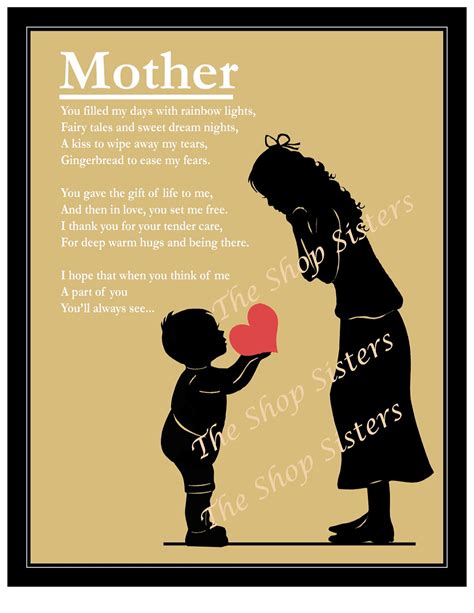Mother And Son Quotes And Poems Quotesgram