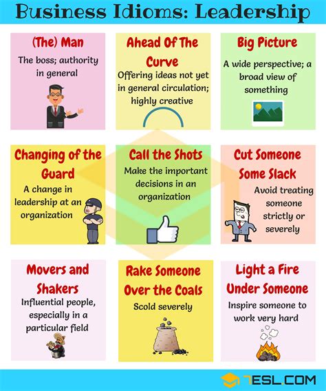 30 Popular Business English Idioms You Should Know Eslbuzz
