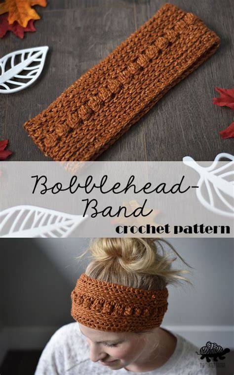 Womens Crochet Headband Ear Warmer Made With Lion Brand Yarn Jeans