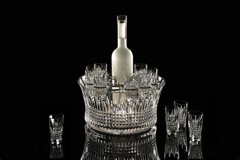 Waterford Crystal Lismore Diamond Vodka Set Of 6 Shot Glasses