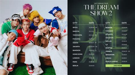 Nct Dream Us Europe And Asia Tour Dates Cities Tickets And More