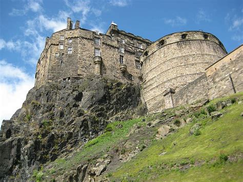 Hd Wallpaper Gray Concrete Castle Scotland Edinburgh Castle