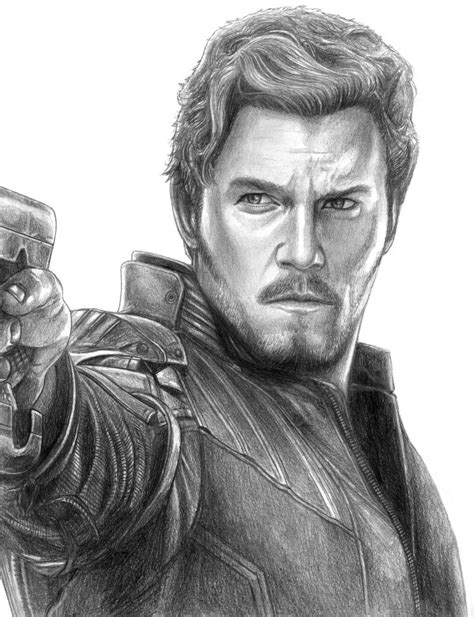 Star Lord Peter Quill Avengers Infinity War By Soulstryder210