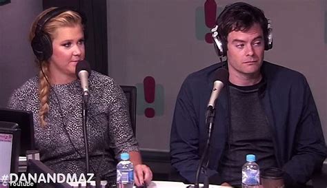 Amy Schumer And Bill Hader Joke About Her Gq Star Wars Spread Daily Mail Online