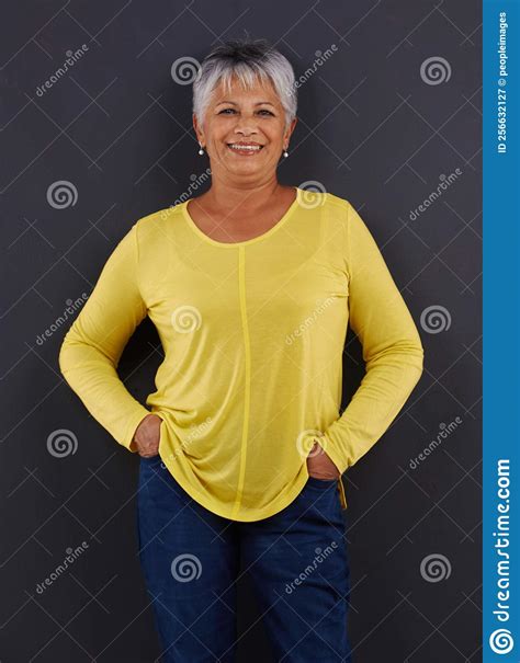 Nothings Going To Bring Her Down Portrait Of A Mature Woman Standing