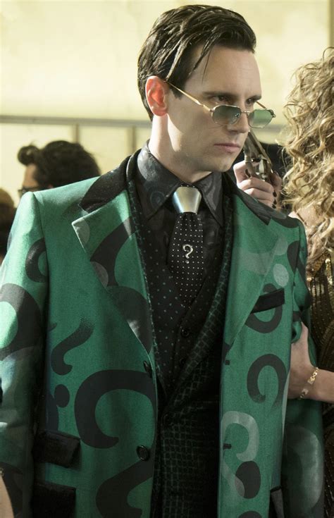 The Riddler Cosplay Gotham Season 5 Green Suit Coat The American Outfit