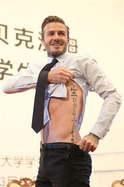 Pin By Pawfection London On Tattoos David Beckham Chinese Characters