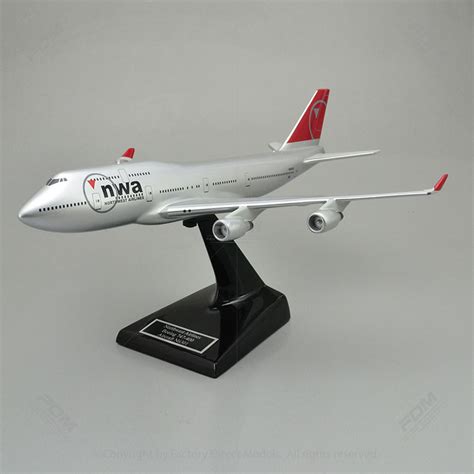 Custom Made Boeing 747 400 Airplane Models Factory Direct Models