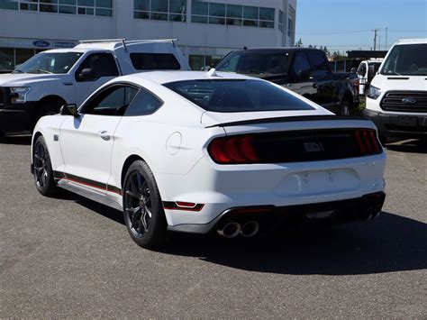 2021 Ford Mustang Mach 1 Oxford White 50l Ti Vct V8 Engine Dams