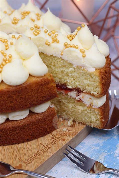Vanilla Cake Back To Basics Janes Patisserie