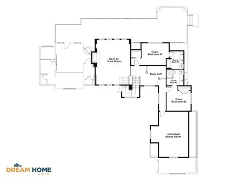 Discover The Floor Plan For Hgtv Dream Home 2019 Hgtv Dream Home 2019