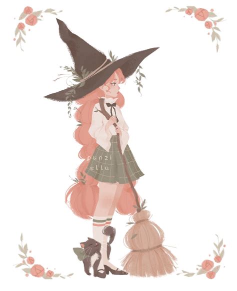 Pin By L On Cool Stuff Character Art Cute Art Witch Art