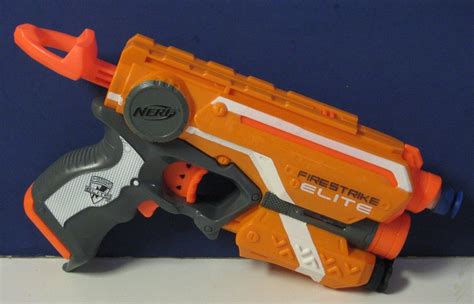 Nerf N Strike Elite Firestrike Single Shot Dart Blaster Gun Orange With